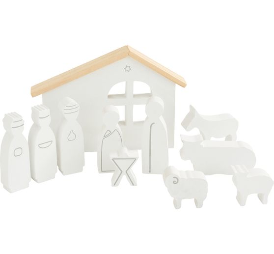 Houten kerststalfiguurtjes "Nathan"