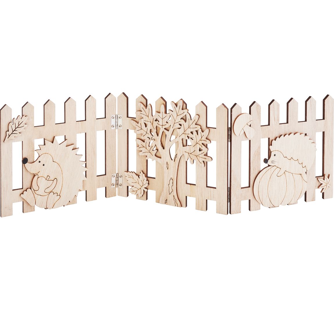 VBS Decoratief houten hekje