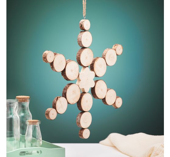 VBS Knutselset &ldquo;Houten ster om op te hangen&rdquo;