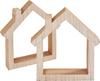 VBS Houten lijst "Huis", 2 stuks