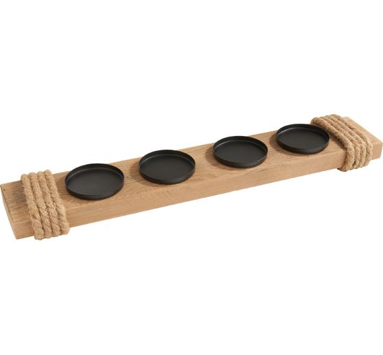 Wooden Advent candle holder