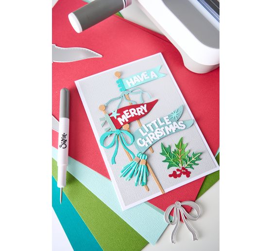 Sizzix Thinlits Ponssjabloon "Mini Bold Alpha by Vicki Boutin"