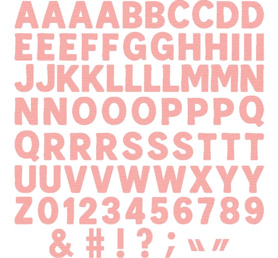 Sizzix Thinlits Ponssjabloon "Mini Bold Alpha by Vicki Boutin"