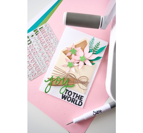 Sizzix Thinlits Ponssjabloon "First Class Mail by Vicki Boutin"