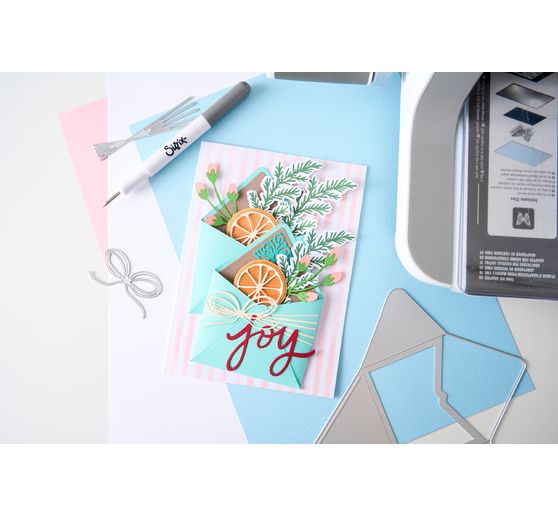 Sizzix Thinlits Ponssjabloon "First Class Mail by Vicki Boutin"