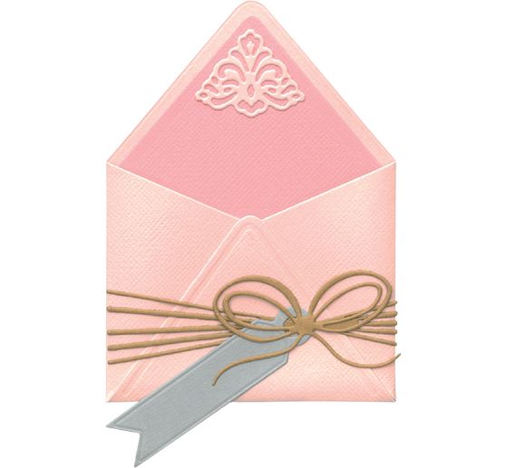 Sizzix Thinlits Ponssjabloon "First Class Mail by Vicki Boutin"