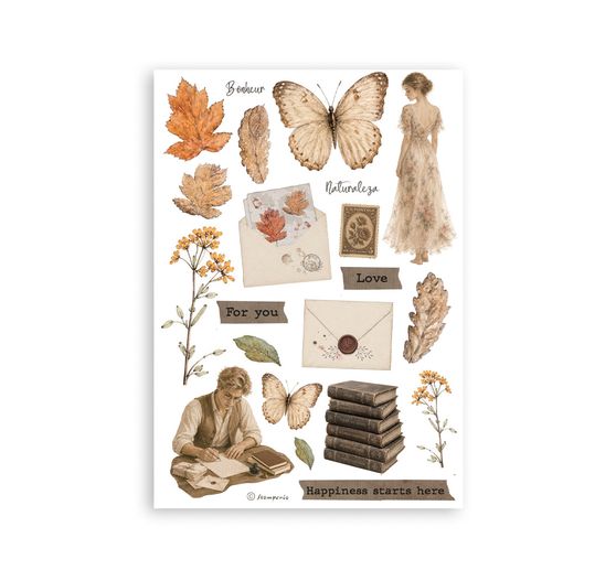 Stamperia Washi pad "Flowers and Poems"