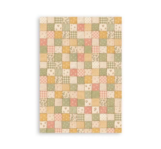 Stamperia Washi pad "Cozy Family"