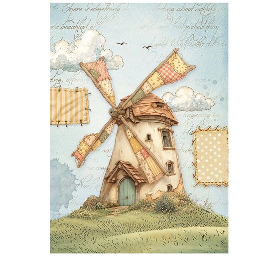 Stamperia Motief strozijde assortiment "Cozy Family", DIN A6, set van 8