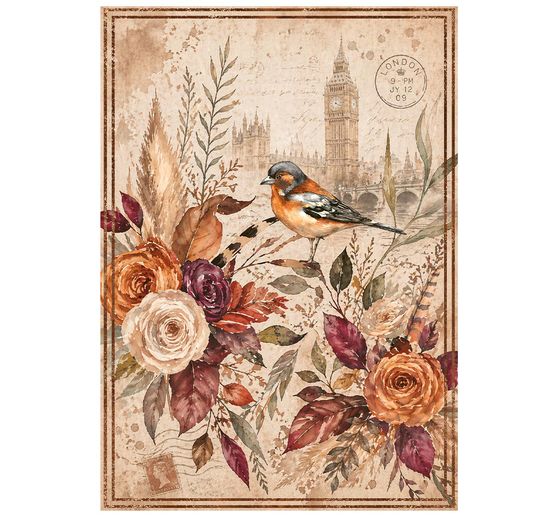 Stamperia Motief strozijde assortiment "Our Way", DIN A6, set van 8