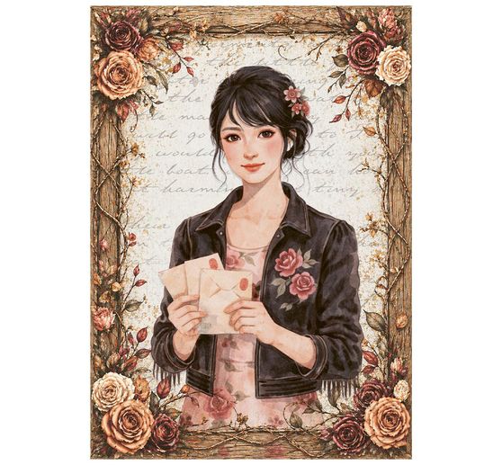 Stamperia Motief strozijde assortiment "Our Way", DIN A6, set van 8