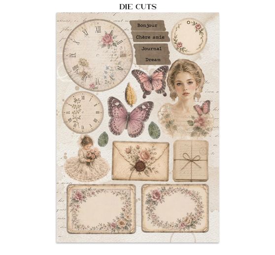 Stamperia Junk Journal Book "Flowers and Poems"
