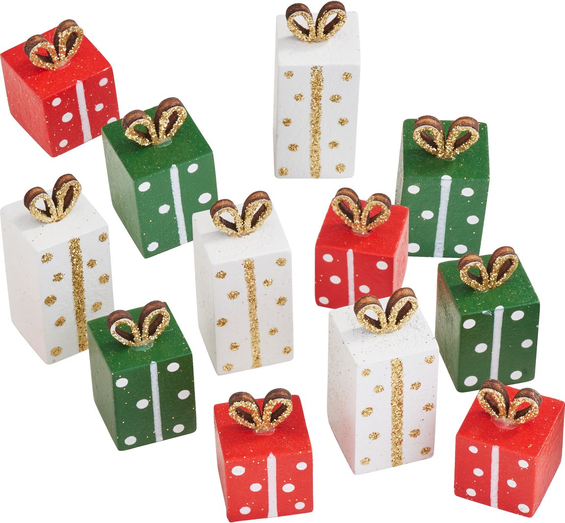 VBS Mini houten cadeautjes, set van 12