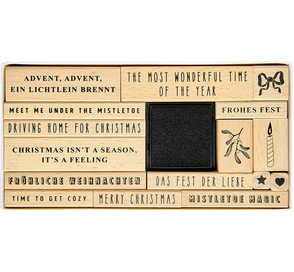 XL Stempel set "Advent, Advent"