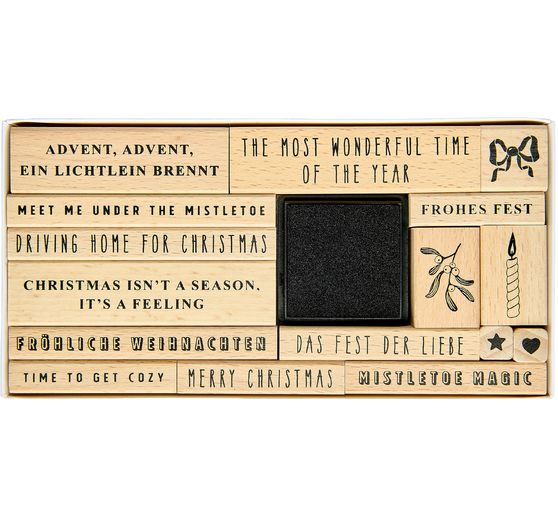 XL Stempel set "Advent, Advent"