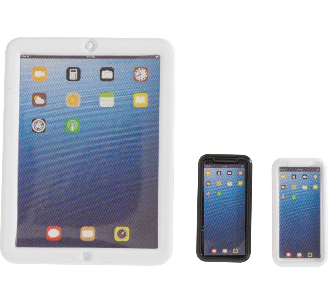 Miniatuurset "Tablet & mobiele telefoon"