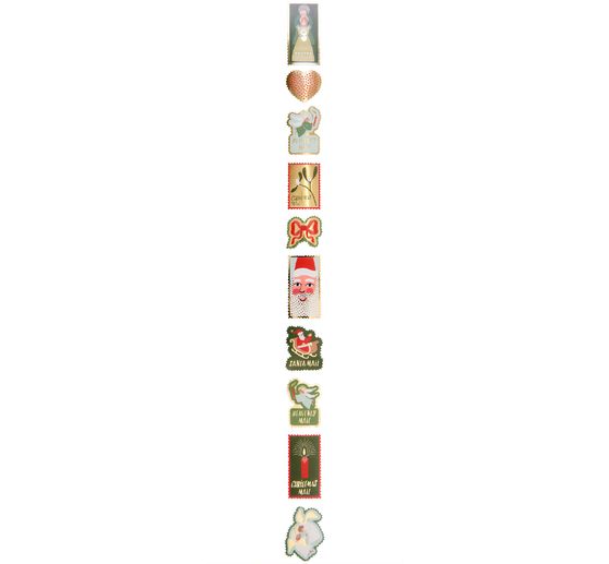 Postzegelstickers "Advent, Advent"