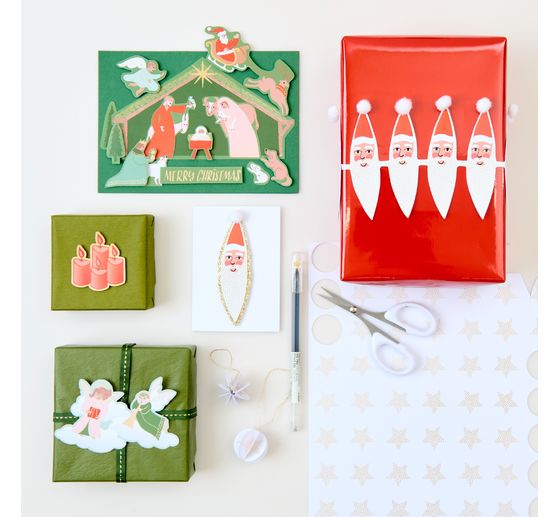 Craft paper pad "Advent, Advent"