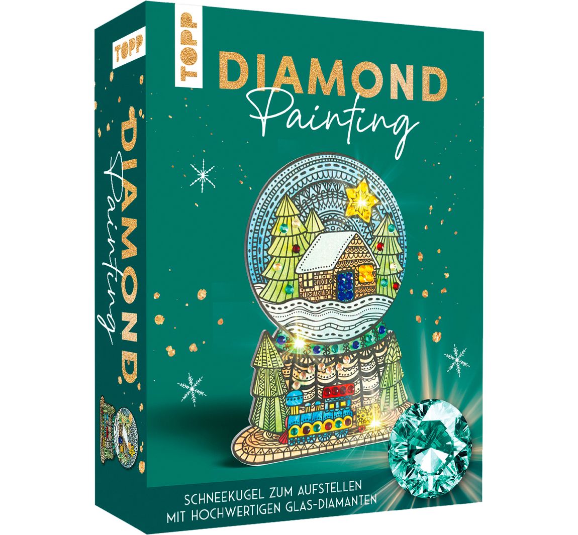 Diamond Painting set "Sneeuwbol"