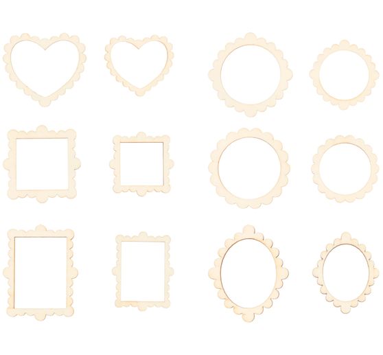 Mini decoratief houten lijst
