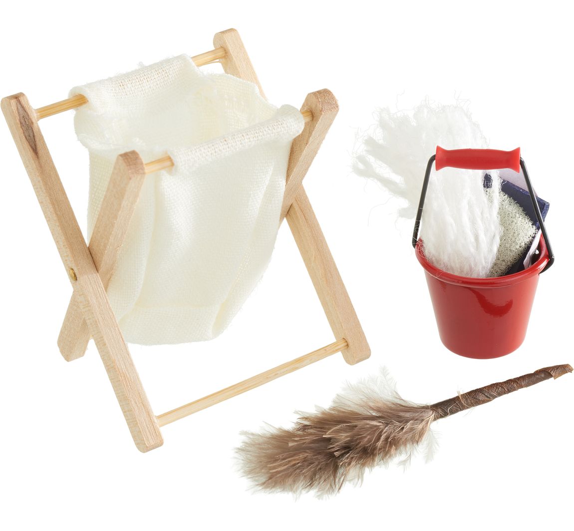 Miniatuurset "Schoonmaakdag"