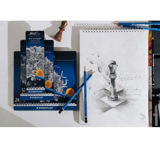 STAEDTLER Drawing pencils "Mars Lumograph" 100