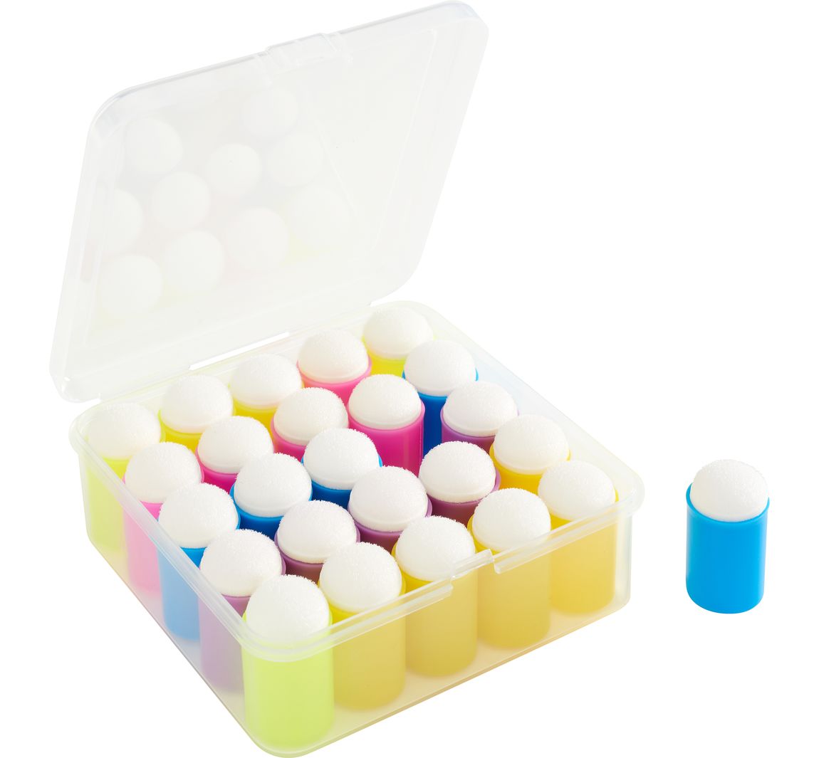 VBS Vingerschildersponsjes, 25 stuks
