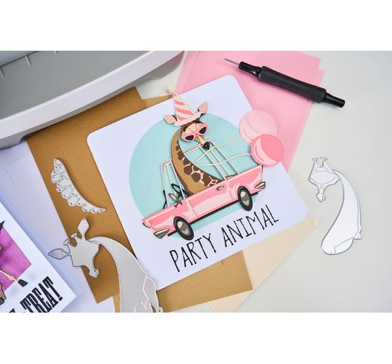 Sizzix Thinlits Punching template "Gertrude - Mini Colorize by Tim Holtz"