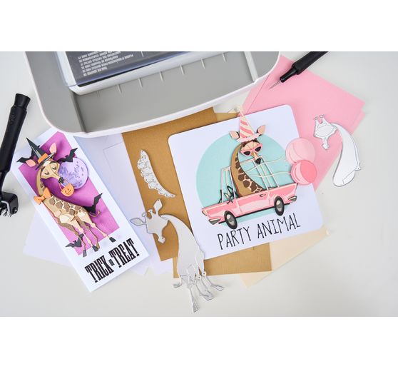 Sizzix Thinlits Punching template "Gertrude - Mini Colorize by Tim Holtz"