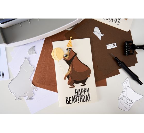 Sizzix Thinlits Ponssjabloon "Theodore - Mini Colorize by Tim Holtz"