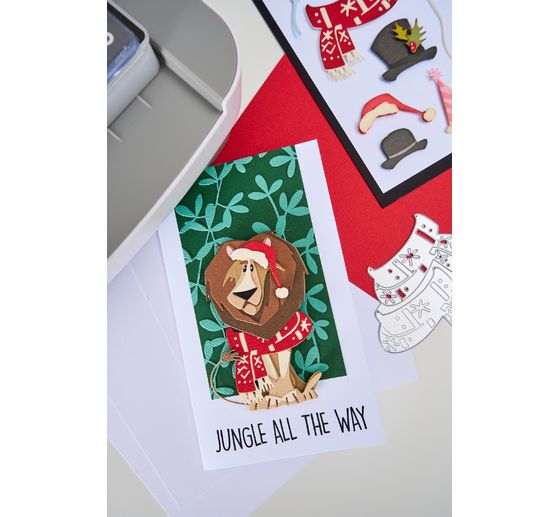 Sizzix Thinlits Punching template "Harrison - Mini Colorize by Tim Holtz"