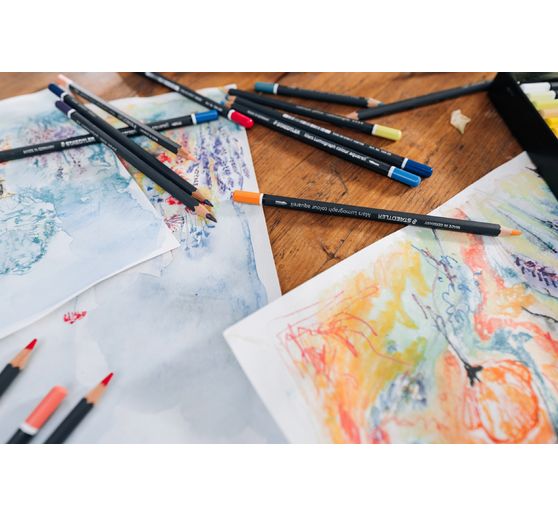 STAEDTLER Aquarelpotloden "Mars Lumograph" colour aquarell