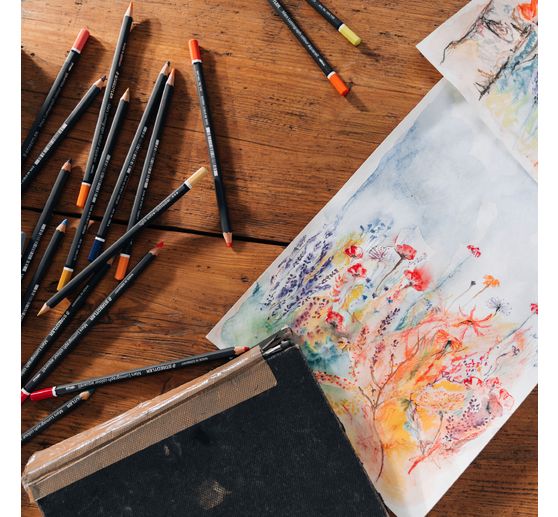 STAEDTLER Aquarelpotloden "Mars Lumograph" colour aquarell