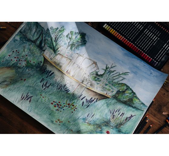 STAEDTLER Aquarelpotloden "Mars Lumograph" colour aquarell