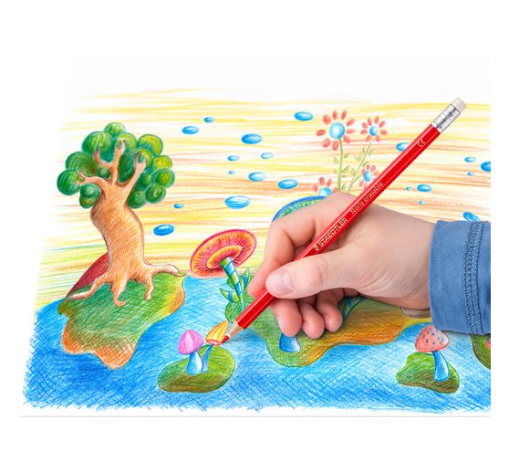 STAEDTLER Uitwisbare kleurpotloden "Noris erasable"