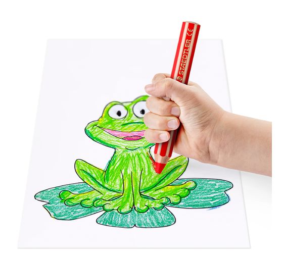 STAEDTLER Coloured pencils 5+1 "Noris junior"
