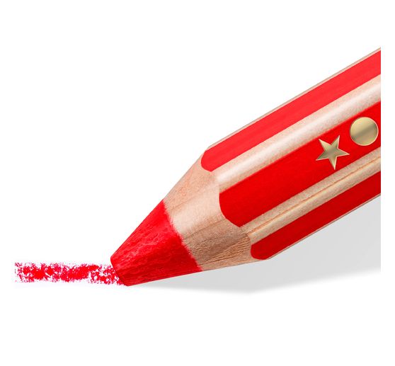 STAEDTLER Coloured pencils 5+1 "Noris junior"