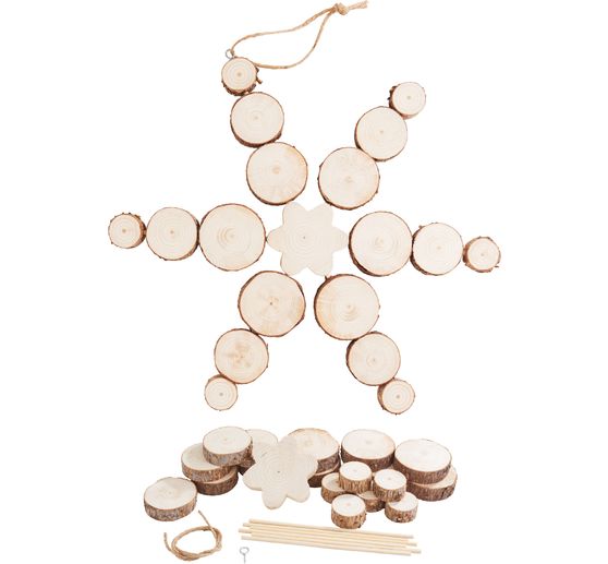 VBS Craft kit "Wooden Star for Hanging"