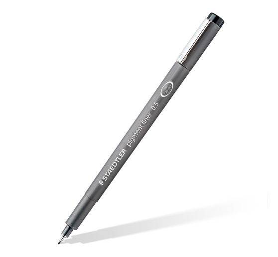 STAEDTLER Pigment Liner, Black, set of 6