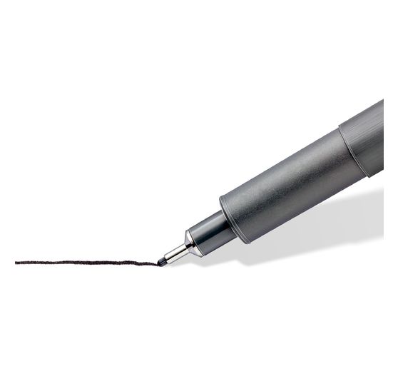 STAEDTLER Pigment Liner, Black, set of 6