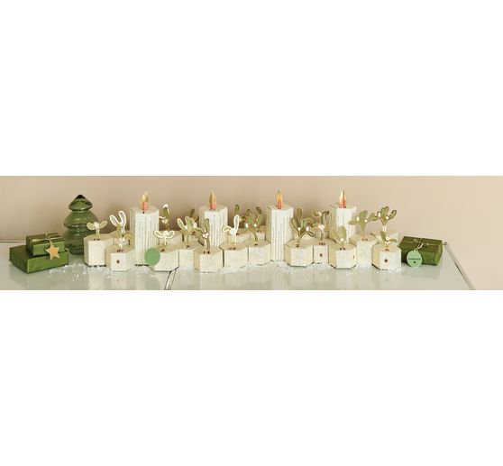 Advent calendar craft kit "Mistletoe branches"