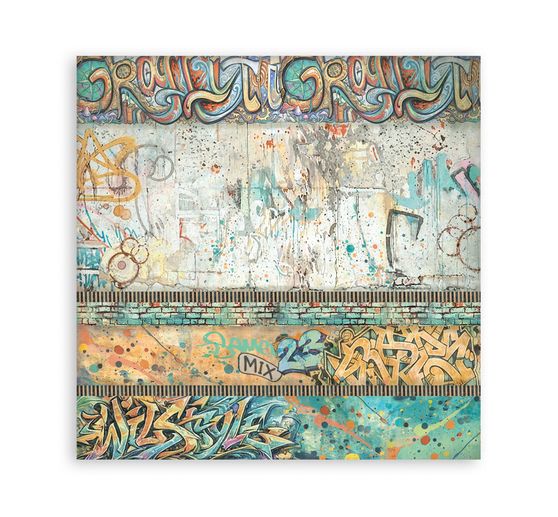 Stamperia Scrapbook block "Furry Friends 2 Backgrounds"