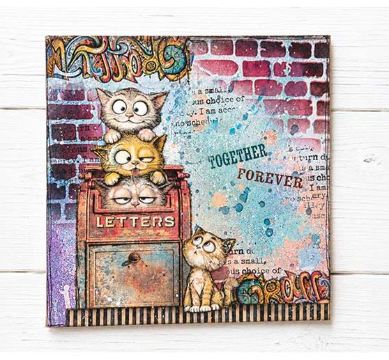 Stamperia Rub On assortment "Furry Friends 2"
