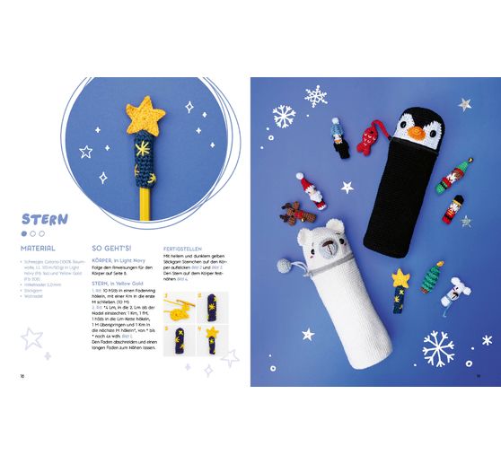 Boek "Amigurumi Pen Friends - Colorful Christmas"
