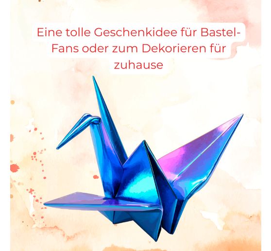 350 origamipapieren "Watercolor Splash"