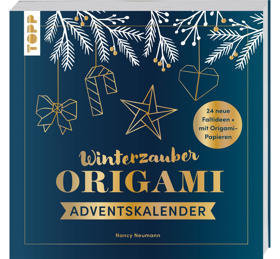 Origami-adventskalender "Winterzauber"