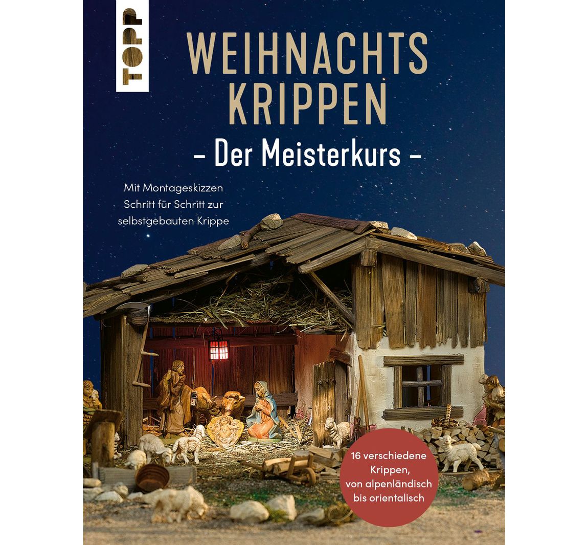 Boek "Weihnachtskrippen. Der Meisterkurs"