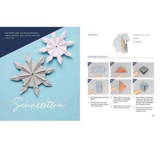 Boek "Origami - Winter Flowers"
