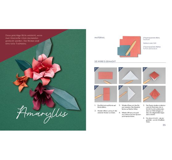 Boek "Origami - Winter Flowers"