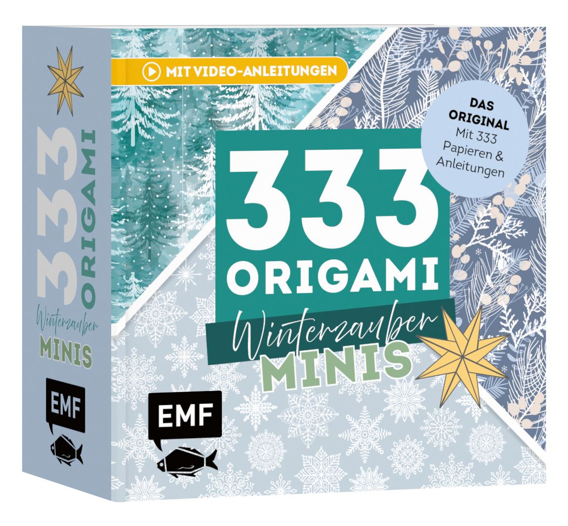 Boek "333 Origami Minis - Winterzauber"